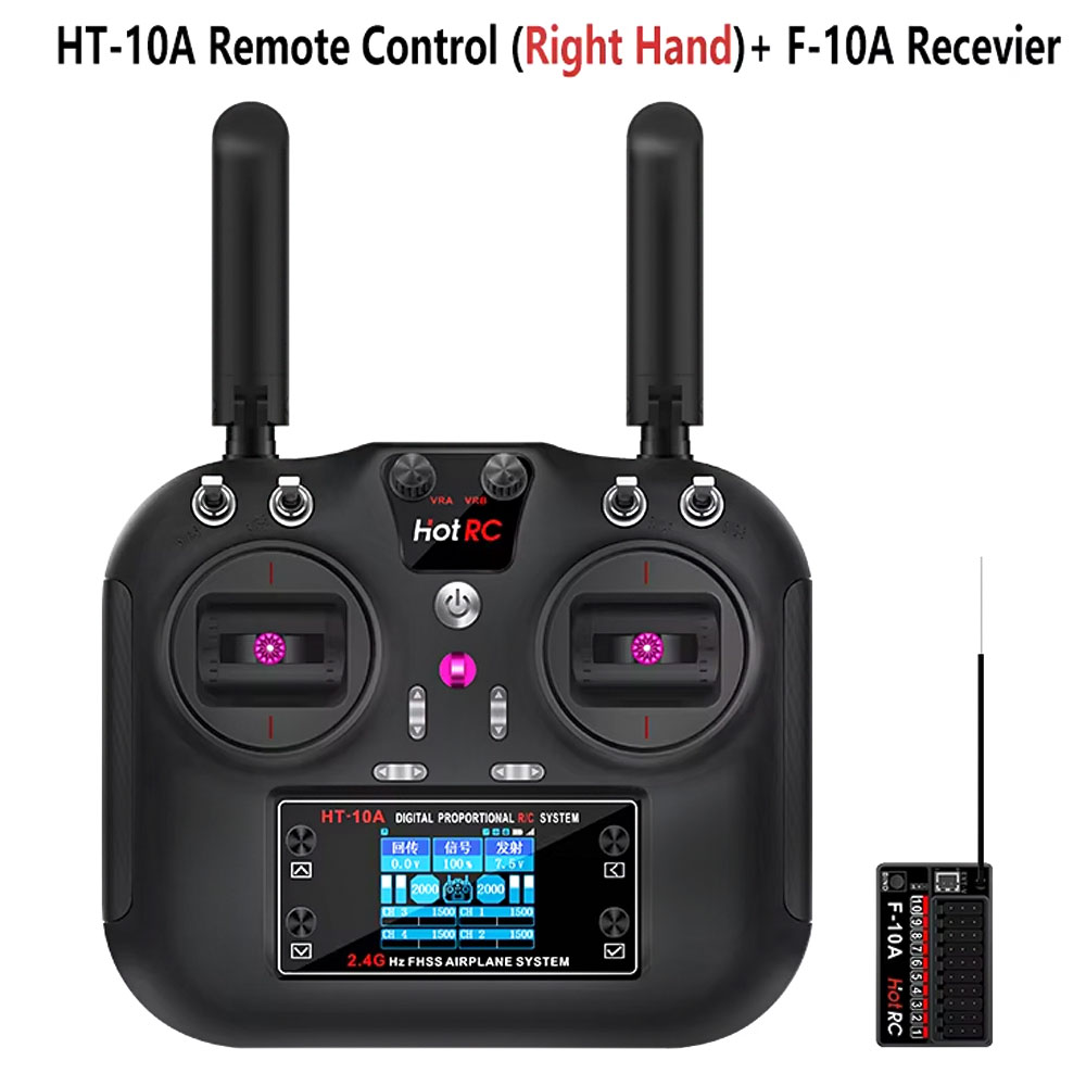 Rc Helicopter Remote Control - جهاز إرسال Hotrc HT-10A 2.4G 10
