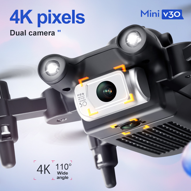 طائرة بدون طيار صغيرة V30 WiFi - مراجعة Rc Helicopter Mini وسعره