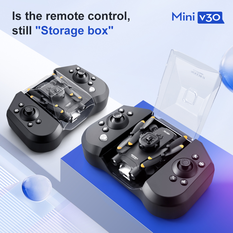 طائرة بدون طيار صغيرة V30 WiFi - مراجعة Rc Helicopter Mini وسعره