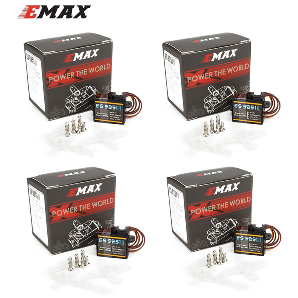 EMAX ES9251II ES9251 4g مايكرو - مراجعة Rc Helicopter Servo وسعره