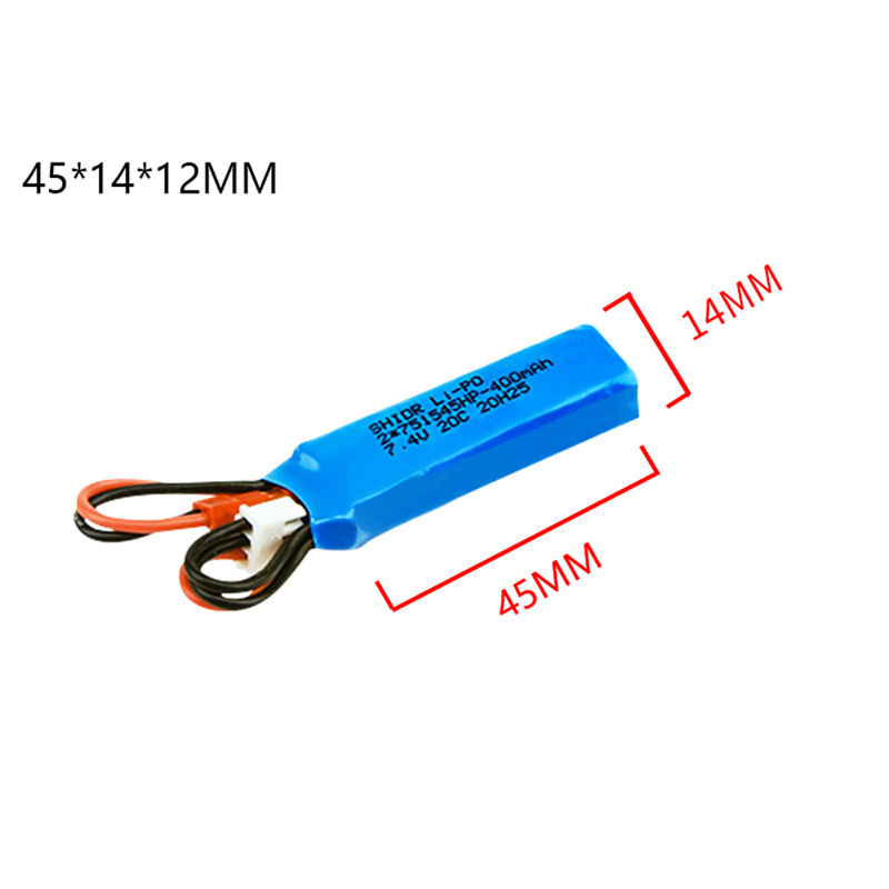 RC بطارية السيارة 7.4 فولت 400 - مراجعة Rc Helicopter Parts وسعره